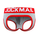 2 Pack Men's Sexy Cheeky Ultra-Soft Cotton Low-Rise & Revealing Supportive Jockstraps