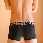 2 Pack Men's Seamless Snug Fit Separate Pouch Smooth Trunks