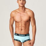 2 Pack Men's Supportive Pouch Low-Rise Trunks