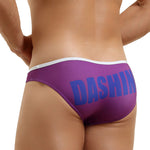 2 Pack Men's Low-rise Vibrant Stripe Bikini