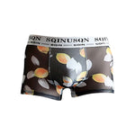 3 Pack Men's Ice Silk Mesh Breathable Printed Odor-Control Trunks