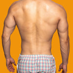 2 Pack Men's Loose Aloha Cotton Plaid Home Pants
