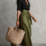 Soelie - Elegant Boho Blouse and Satin Skirt Set