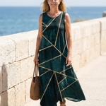 Payson | Calm Tide Midi Dress