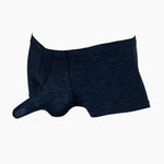 7 Pack Men's Solid Color Supportive Separated Pouch Seamless Comfort Trunks