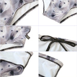 Men's Low-Rise Stylish Print Swim Briefs