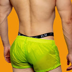 Men's Low-Rise Solid Color Boxer Shorts