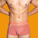 2 Pack Men's Stylish Breathable Modal Sports Trunks