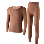 Men's Skin-Friendly Ultra-Thin High-Elastic Anti-Static Thermal Base Layer Tops & Bottoms