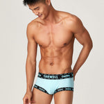 2 Pack Men's Supportive Pouch Low-Rise Trunks