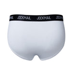 2 Pack Men's Sporty Letter Print Supportive Low-Rise Ice Silk Skin-Friendly Bikini