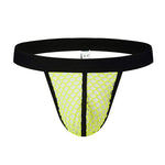 3 Pack Men's Mesh Breathable Supportive Pouch Lightweight Thongs