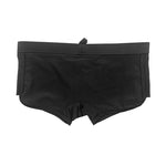 Men's Black Sheer Mesh Expanded Pouch Swim Shorts & Trunks