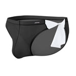2 Pack Men's Nylon Ultra-Thin Breathable Semi-Transparent Sexy Briefs