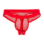 3 Pack Men's Comfort Mesh Cooling Sheer Sexy Stretch Fabric Thongs