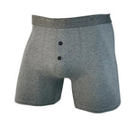 3 Pack Men's Ultra-Soft Breathable Cotton Button Fly Midway Briefs