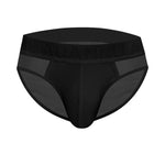2-pack Men's Sexy Semi-transparent Ribbed Briefs