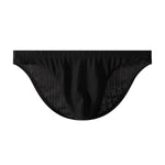 3 Pack Men's Sexy Solid Color Breathable Comfy Waistband Soft Briefs