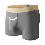 3 Pack Men's Stay-Put Fit Stretch Fabric Seamless Comfort Trunks