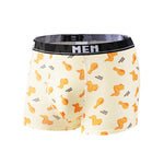 4 Pack Men's Bold Prints Mid-Rise Seamless Comfort Trunks