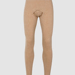 Men's Double-Sided Fleece Thickened Antibacterial Cotton Base Layer Thermal Bottoms