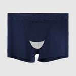 2 Men's Ultra-Thin Ice Silk Detachable Gusset Breathable Trunks