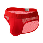 3 Pack Men's Comfortable Sport Fit High-Stretch Mesh Briefs