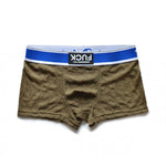 3 Pack Men's Lace Mesh Quick-Drying Breathable Solid Color Trunks