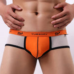 3 Pack Men's Ultra-Light Mesh Breathable Shape-Retaining Trunks