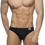 Men's Color Block Swim Briefs with Removable Pad