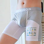 Men's Anti-Chafing Sports Boxer Briefs with Spacious Pouch