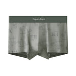 3 Pack Men's Printed Breathable Ultra-Soft Cotton Trunks