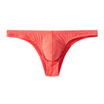 4 Pack Men's Sexy Low-Rise Durable Stretch Skin-Friendly Thongs