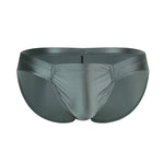 2 Pack Men's Enhancing Pouch Contour-Fit Low-Rise Breathable Briefs