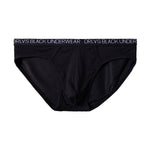 2 Pack Men's Trendy Seamless Waistband Ultra-Soft Fabric Stay-Put Fit Briefs