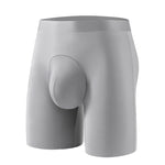 2 Pack Men's Anti-Chafing Seamless Breathable U-Pouch Boxer Briefs