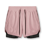 Men's Outdoor Sport Quick-Dry Breathable Double-Layer Activewear Shorts