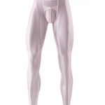Men's Ultra-Thin Plastic Seamless Sports Tights