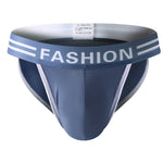 3 Pack Men's High-Cut Sexy Comfortable U-Convex Breathable Briefs