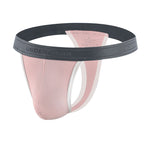 3 Pack Men's Contoured Pouch Ice Silk Thong