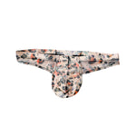3 Pack Men's Ice Silk Comfy Waistband Low-Rise Sexy Stretch Thong