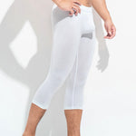 Men's U Convex 3/4 Length Modal Compression Pants
