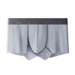 2 Pack Men's Breathable Cotton Seamless Comfort  Skin-Friendly Trunks