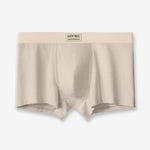 3 Pack Men's Cotton Mid-Rise Breathable Sports Tights Men's Boxer Briefs
