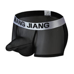 3 Pack Men's Supportive Large Pouch Ultra-Flexible Firm Support Soft-Bound Edges Trunks
