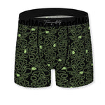 3 Pack Men's Bold Prints Antibacterial Cooling Touch All-Season Boxer Briefs