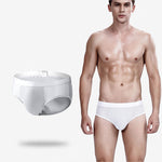 4 Pack Breathable Ice Silk Antibacterial Men's Briefs