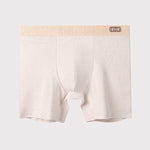 3 Pack Men's Ultra-Soft Simple Solid Color Breathable Cotton Boxers Briefs