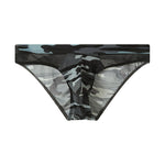 2 Pack Men's Classic Camo Mesh U-Shaped Pouch Breathable Briefs