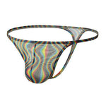 4 Pack Men's Low-Rise Lightweight & Airy Snug Fit Strings